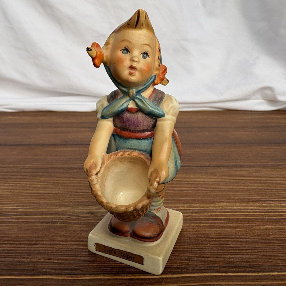 Vintage Hummel #73 "Little Helper" TMK-3 4.5" Figurine – West Germany